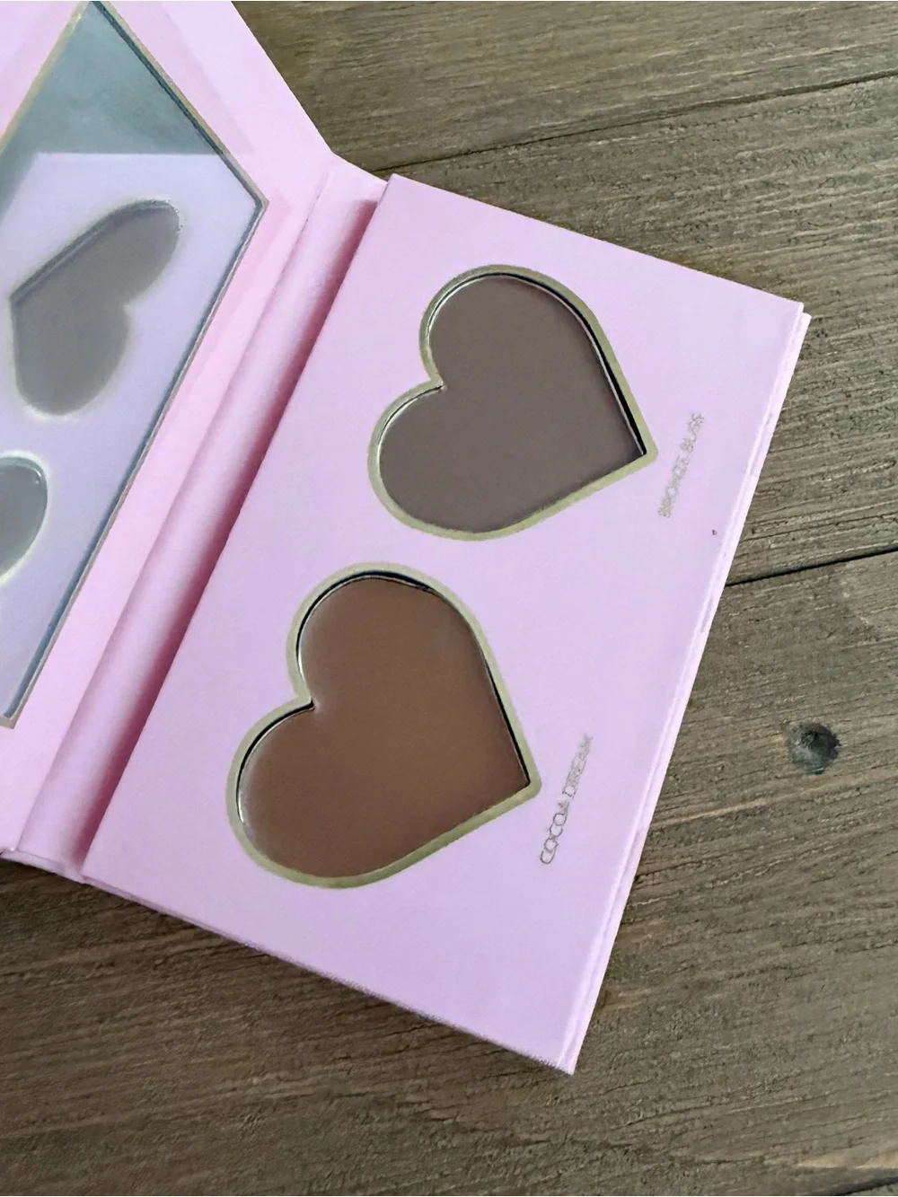 Sweet Cheeks Bronzing Duo & Spinning Hearts Eyeshadow Palette New